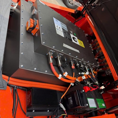 Xe nâng điện 5 tấn