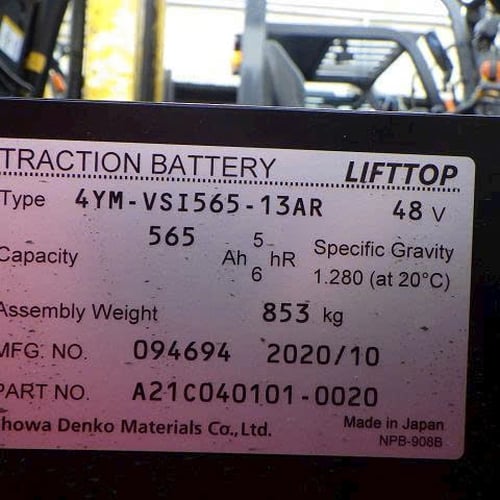 Xe nâng điện 1,5 tấn FB15P