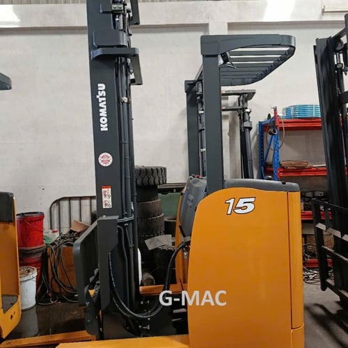 Xe nâng điện đứng lái Nhật Bản