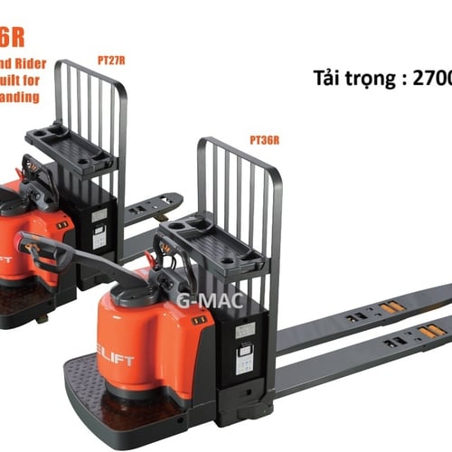 Xe nâng điện thấp nâng pallet đôi Noblelift 