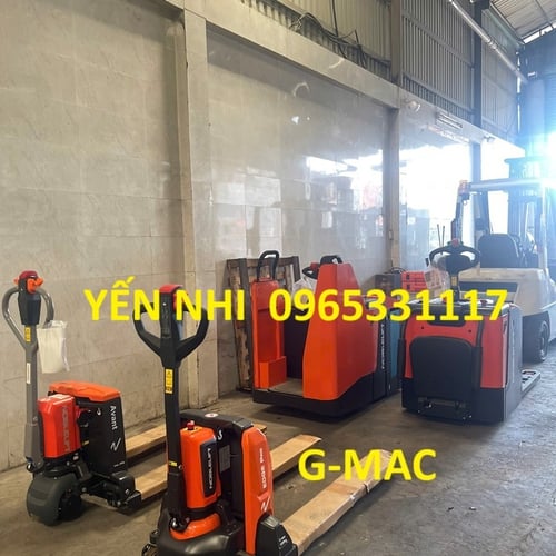 Xe nâng tay chạy điện kéo pallet 1500kg 