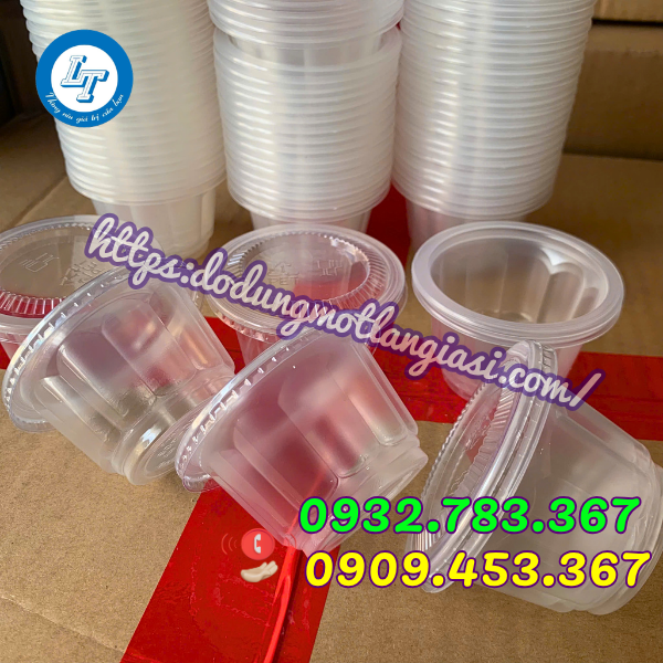 MUA LY NHỰA HOA MAI LÀM RAU CÂU Ở ĐÂU GIÁ SỈ RẺ? ly rau câu bông mai