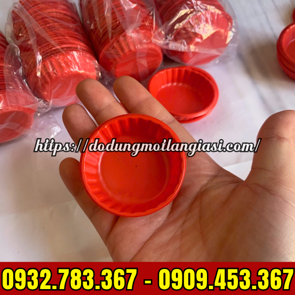 CHÉN TƯƠNG TRẮNG, ĐỎ DÙNG 1 LẦN GIÁ SỈ RẺ chén tương đỏ dùng 1 lần