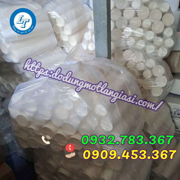 TỔNG KHO ĐỒ NHỰA DÙNG 1 LẦN CÁC LOẠI GIÁ SỈ TPHCM chén nhựa trắng dùng 1 lần