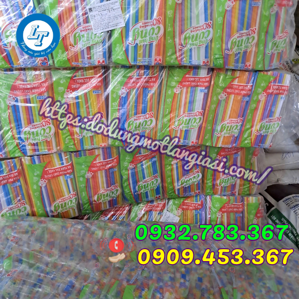 TỔNG KHO ĐỒ NHỰA DÙNG 1 LẦN CÁC LOẠI GIÁ SỈ TPHCM ống hút nhựa