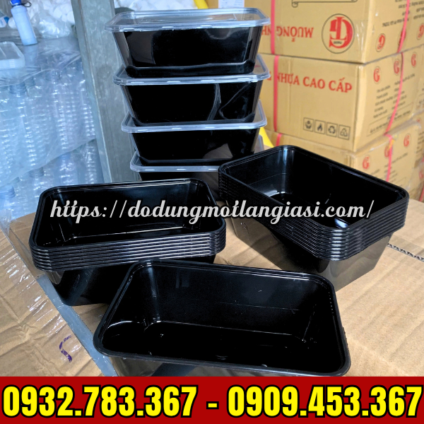 BÁN SỈ HỘP NHỰA PP CHỮ NHẬT DÙNG 1 LẦN THÙNG 300 CÁI BÁN SỈ HỘP NHỰA PP CHỮ NHẬT DÙNG 1 LẦN THÙNG 300 CÁI
