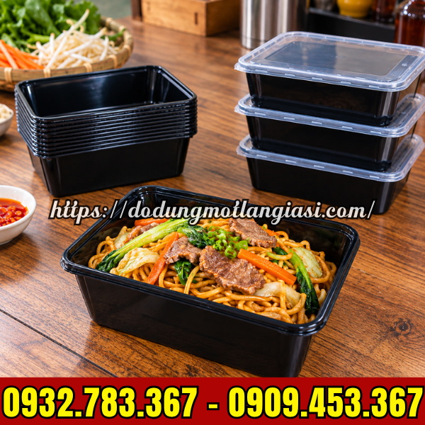 BÁN SỈ HỘP NHỰA PP CHỮ NHẬT DÙNG 1 LẦN THÙNG 300 CÁI BÁN SỈ HỘP NHỰA PP CHỮ NHẬT DÙNG 1 LẦN THÙNG 300 CÁI