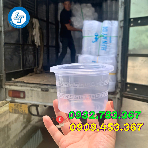 Thố nhựa tròn dùng 1 lần Thố nhựa tròn dùng 1 lần