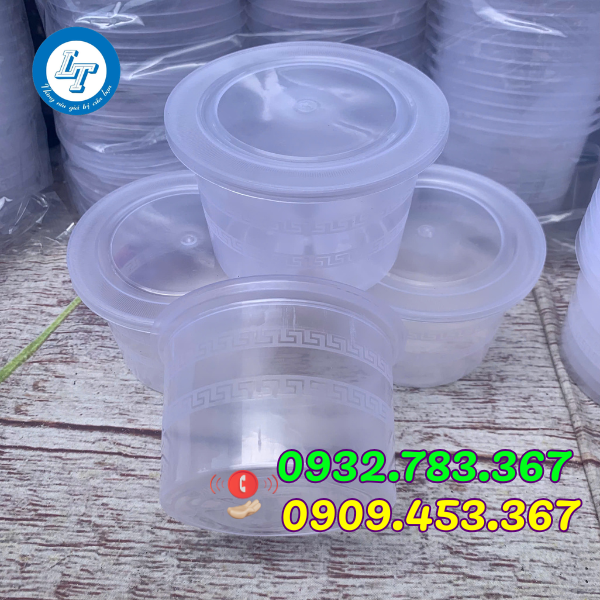 Thố nhựa tròn dùng 1 lần Thố nhựa tròn dùng 1 lần