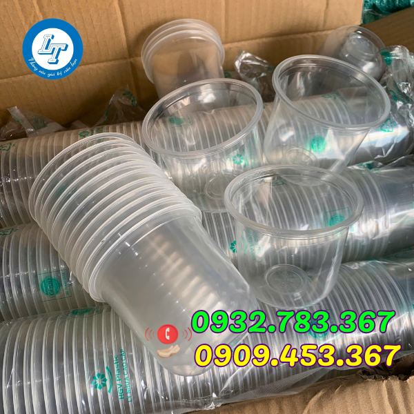 ĐẠI LÝ CHUYÊN SỈ ĐỒ NHỰA DÙNG 1 LẦN UY TÍN TẠI TPHCM ly nhựa đáy bầu
