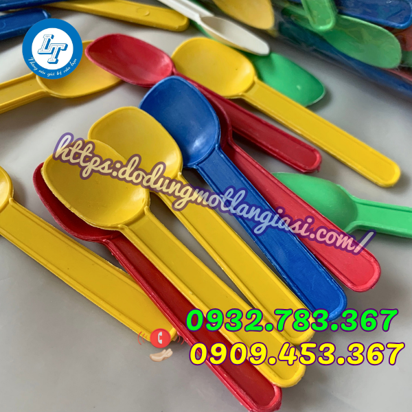 MUỖNG NHỰA DÙNG 1 LẦN NHIỀU LOẠI GIÁ SỈ RẺ muỗng nhựa nhỏ ăn xôi, sữa chua, kem
