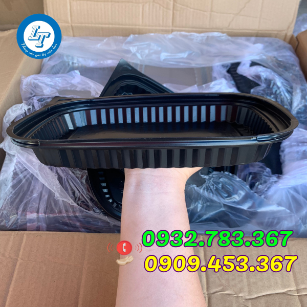 MUA HỘP NHỰA ĐẾ ĐEN 1 NGĂN, 2 NGĂN, 3 NGĂN, 4 NGĂN Ở ĐÂU GIÁ RẺ? HỘP NHỰA ĐẾ ĐEN 1 NGĂN