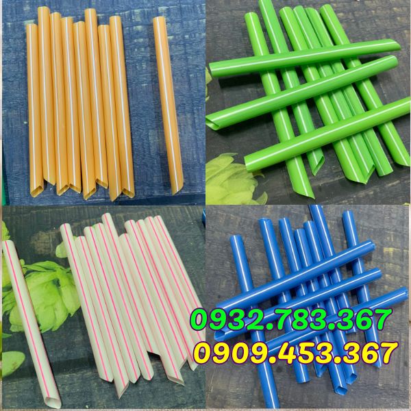 NHẬP SỈ ỐNG HÚT NHỰA CÁC LOẠI GIÁ TẠI XƯỞNG ống hút trà sữa