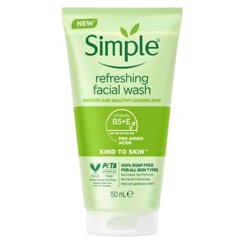 Sữa Rửa Mặt Simple Refreshing Facial Wash