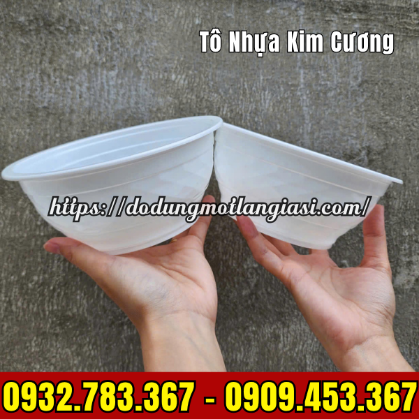 TÔ NHỰA SỌC KIM CƯƠNG