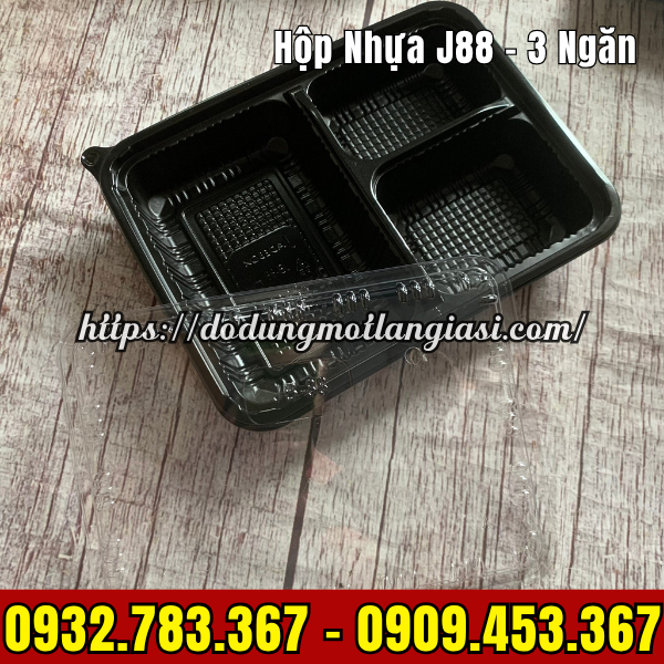 HỘP NHỰA HT88 3 NGĂN