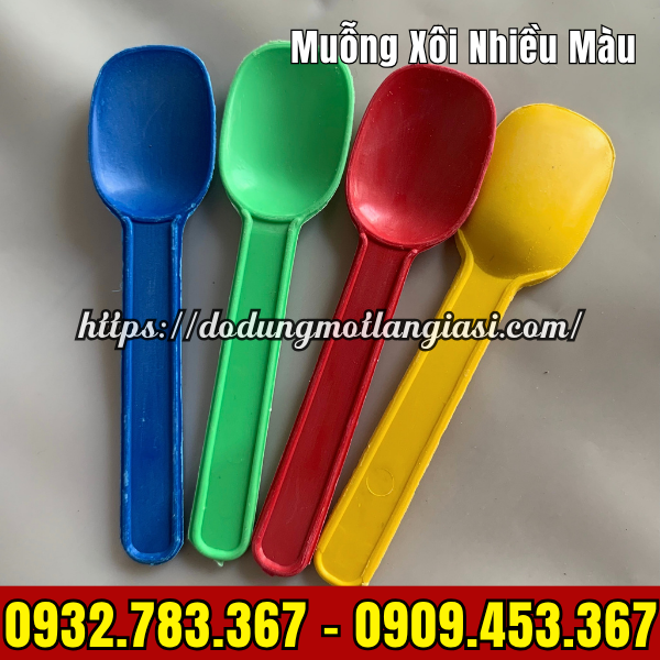 MUỖNG XÔI NHIỀU MÀU