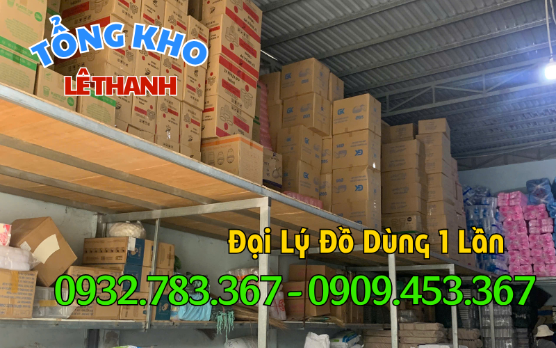 ĐẠI LÝ CHUYÊN SỈ ĐỒ NHỰA DÙNG 1 LẦN UY TÍN TẠI TPHCM