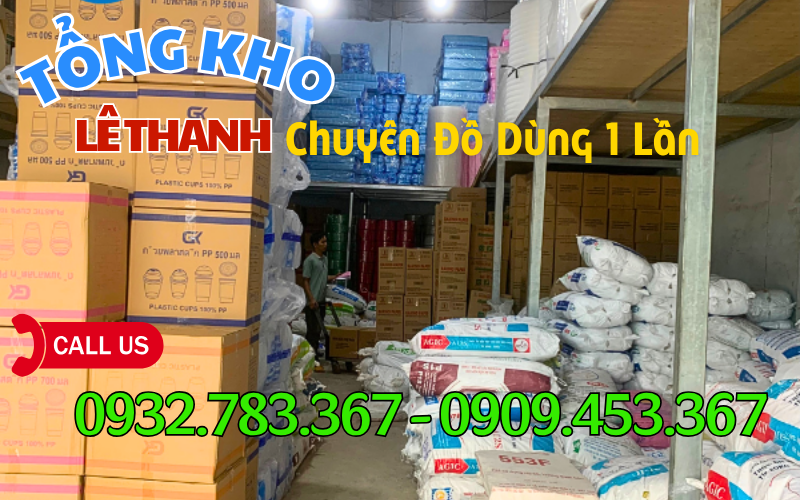 TỔNG KHO ĐỒ NHỰA DÙNG 1 LẦN CÁC LOẠI GIÁ SỈ TPHCM