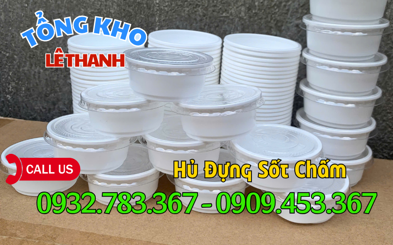 HỘP NHỰA NHỎ ĐỰNG NƯỚC CHẤM MANG ĐI GIÁ SỈ RẺ
