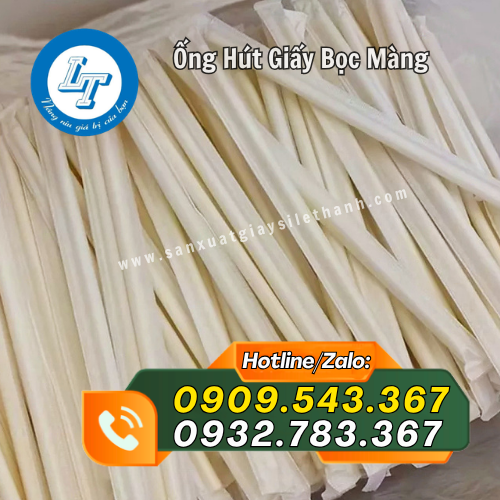 ống hút giấy bọc màng giá sỉ rẻ sẵn số lượng ống hút giấy bọc màng giá sỉ rẻ sẵn số lượng
