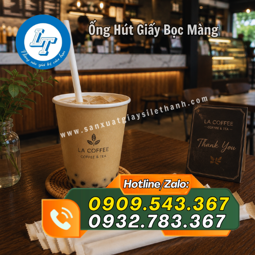 bán ống hút giấy bọc màng dùng cho cà phê trà sữa bán ống hút giấy bọc màng dùng cho cà phê trà sữa