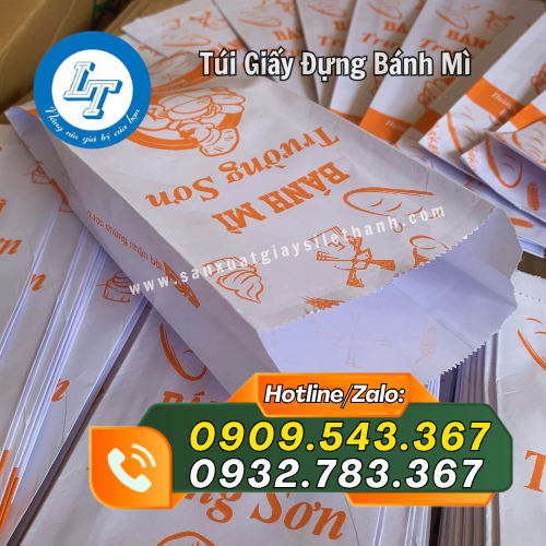 bán túi giấy đựng bánh mì in logo giá sỉ rẻ bán túi giấy đựng bánh mì in logo giá sỉ rẻ
