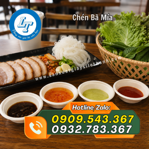 chén bã mía đựng gia vị nước chấm tiện lợi chén bã mía đựng gia vị nước chấm tiện lợi