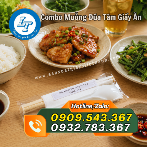 combo muỗng đũa tăm giấy ăn dùng tiện lợi combo muỗng đũa tăm giấy ăn dùng tiện lợi