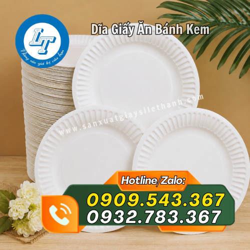 dĩa giấy ăn bánh kem giá sỉ rẻ chất lượng dĩa giấy ăn bánh kem giá sỉ rẻ chất lượng