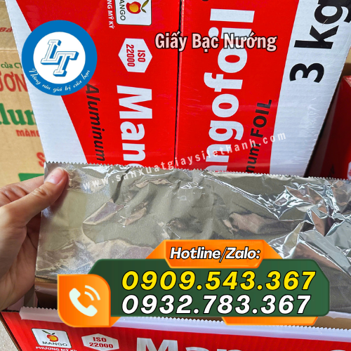 giấy bạc nướng chất lượng sử dụng tiện lợi giấy bạc nướng chất lượng sử dụng tiện lợi