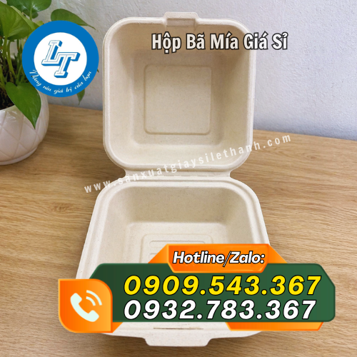 hộp bã mía 1 ngăn hộp bã mía 1 ngăn