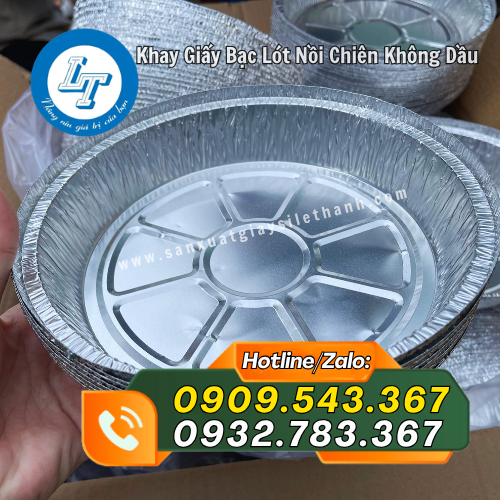 khay giấy bạc lót nồi chiên không dầu sử dụng tiện lợi khay giấy bạc lót nồi chiên không dầu sử dụng tiện lợi