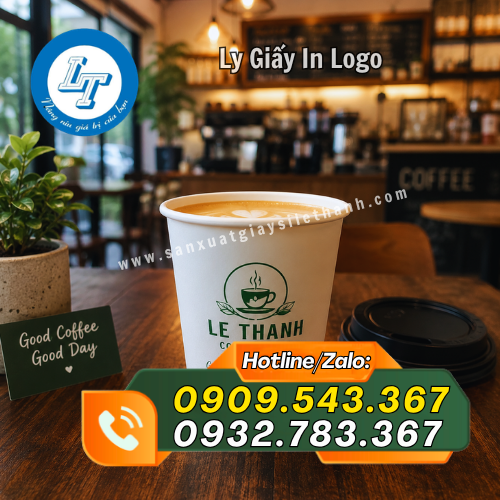 ly giấy in logo theo yêu cầu đẹp mắt ly giấy in logo theo yêu cầu đẹp mắt
