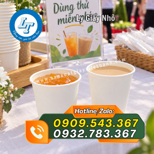 ly giấy nhỏ đựng mẫu thử nước uống tại sự kiện ly giấy nhỏ đựng mẫu thử nước uống tại sự kiện