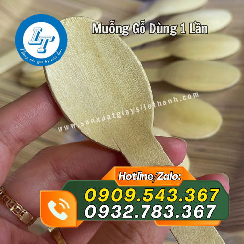 muỗng gỗ dùng 1 lần gia công kỹ càng muỗng gỗ dùng 1 lần gia công kỹ càng