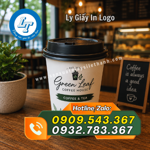 nhận in logo lên ly giấy nhận in logo lên ly giấy