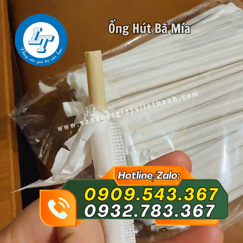 ống hút bã mía bọc màng giấy hợp vệ sinh ống hút bã mía bọc màng giấy hợp vệ sinh