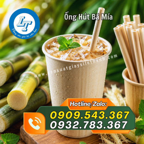 ống hút bã mía cùng ly thức uống ngon lành ống hút bã mía cùng ly thức uống ngon lành
