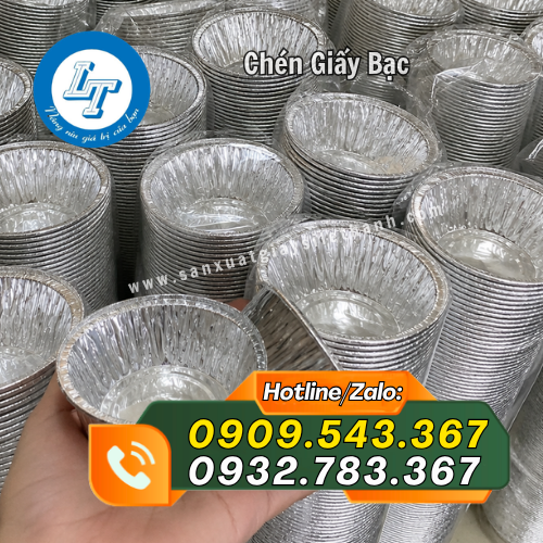 sỉ chén giấy bạc giá rẻ nướng hàu làm bánh sỉ chén giấy bạc giá rẻ nướng hàu làm bánh