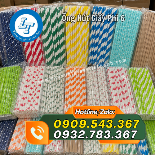 sỉ ống hút giấy phi 6 giá rẻ đủ mẫu đẹp sỉ ống hút giấy phi 6 giá rẻ đủ mẫu đẹp