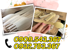 ĐỊA CHỈ BÁN MUỖNG NĨA GỖ DÙNG 1 LẦN GIÁ SỈ TPHCM
