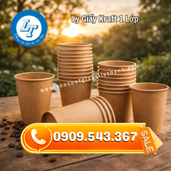 LY GIẤY KRAFT 1 LỚP