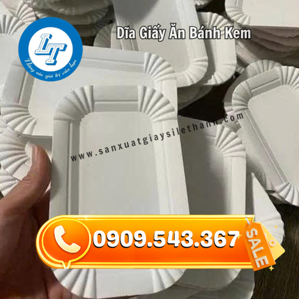 DĨA GIẤY ĂN BÁNH KEM