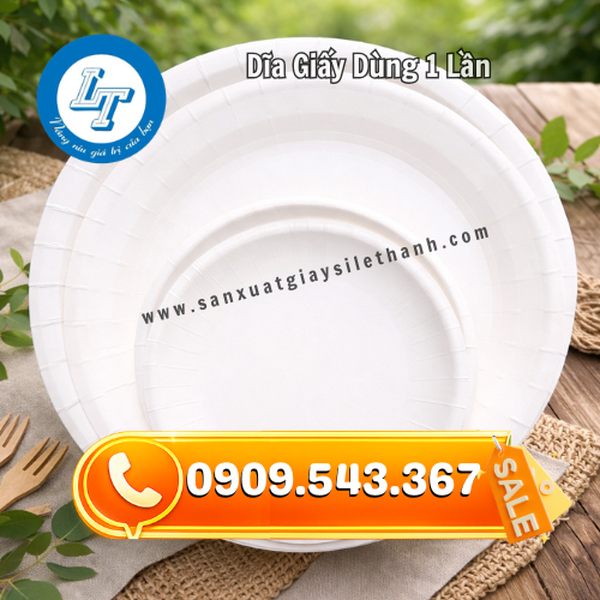 DĨA GIẤY DÙNG 1 LẦN