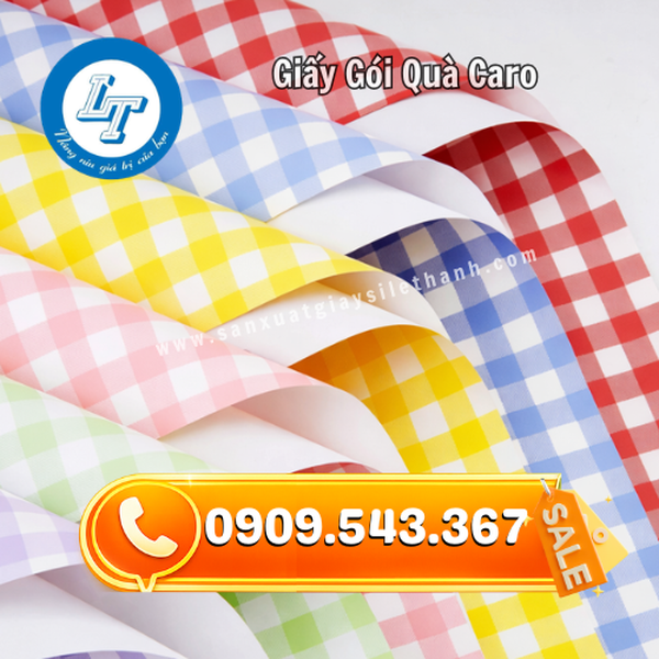 GIẤY GÓI QUÀ CARO
