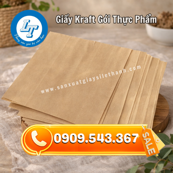 GIẤY KRAFT GÓI THỰC PHẨM