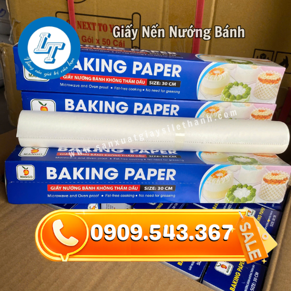 GIẤY NẾN NƯỚNG BÁNH