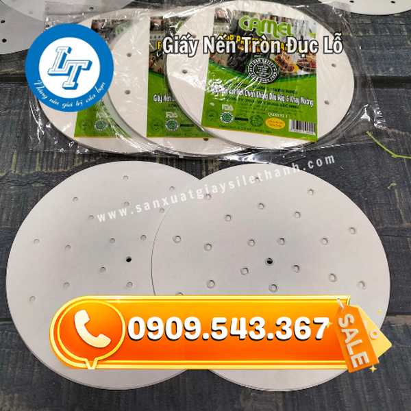 GIẤY NẾN TRÒN ĐỤC LỖ