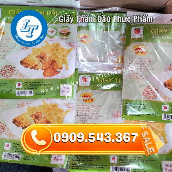GIẤY THẤM DẦU THỰC PHẨM